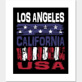 Los Angeles California USA T-Shirt Posters and Art